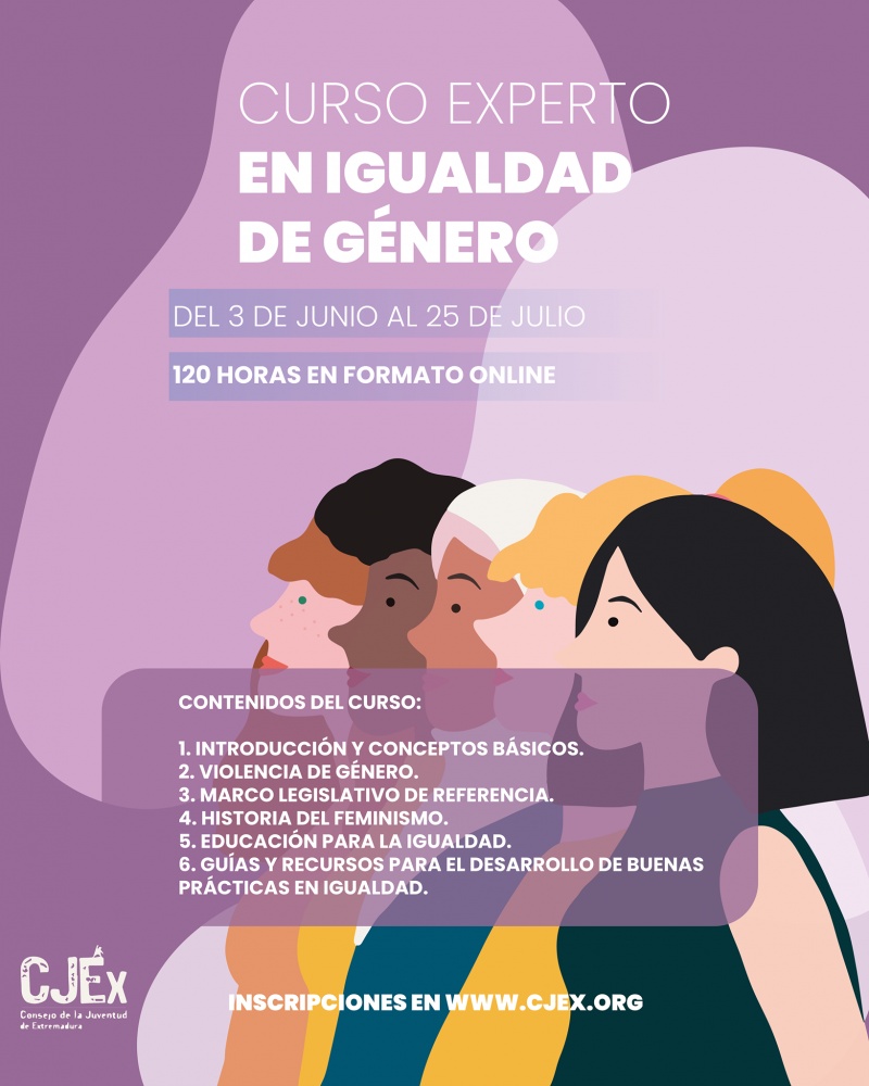 CURSO EXPERTO EN IGUALDAD DE GÉNERO CONSEJO DE LA JUVENTUD DE