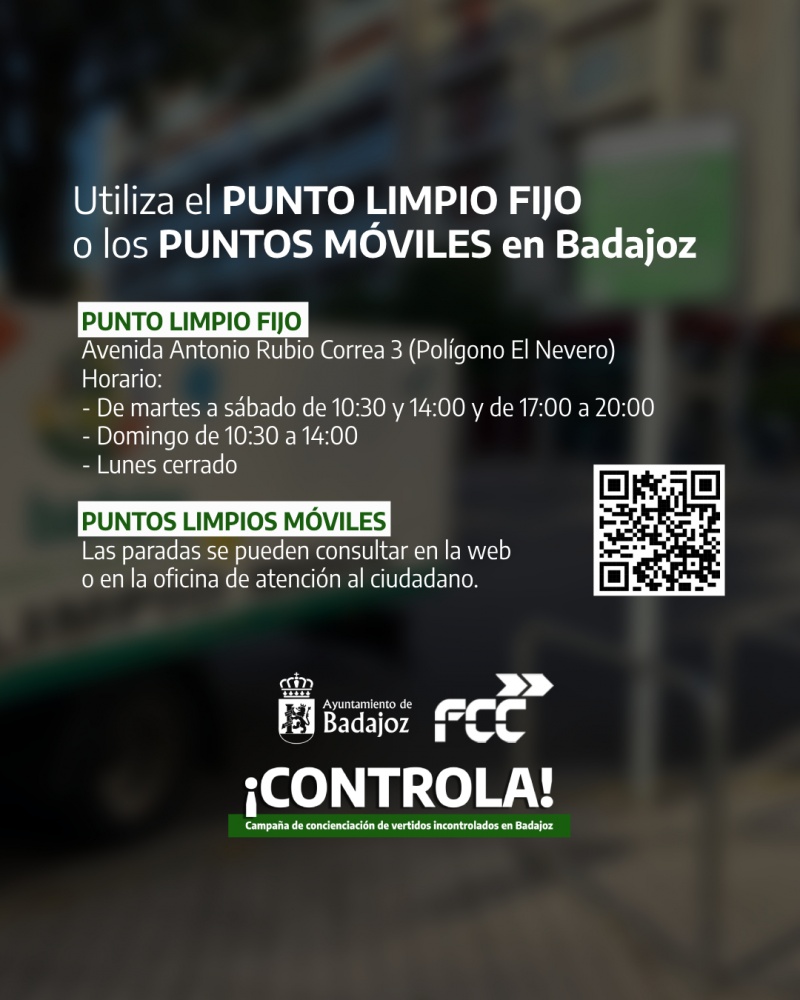 Punto Limpio en Badajoz