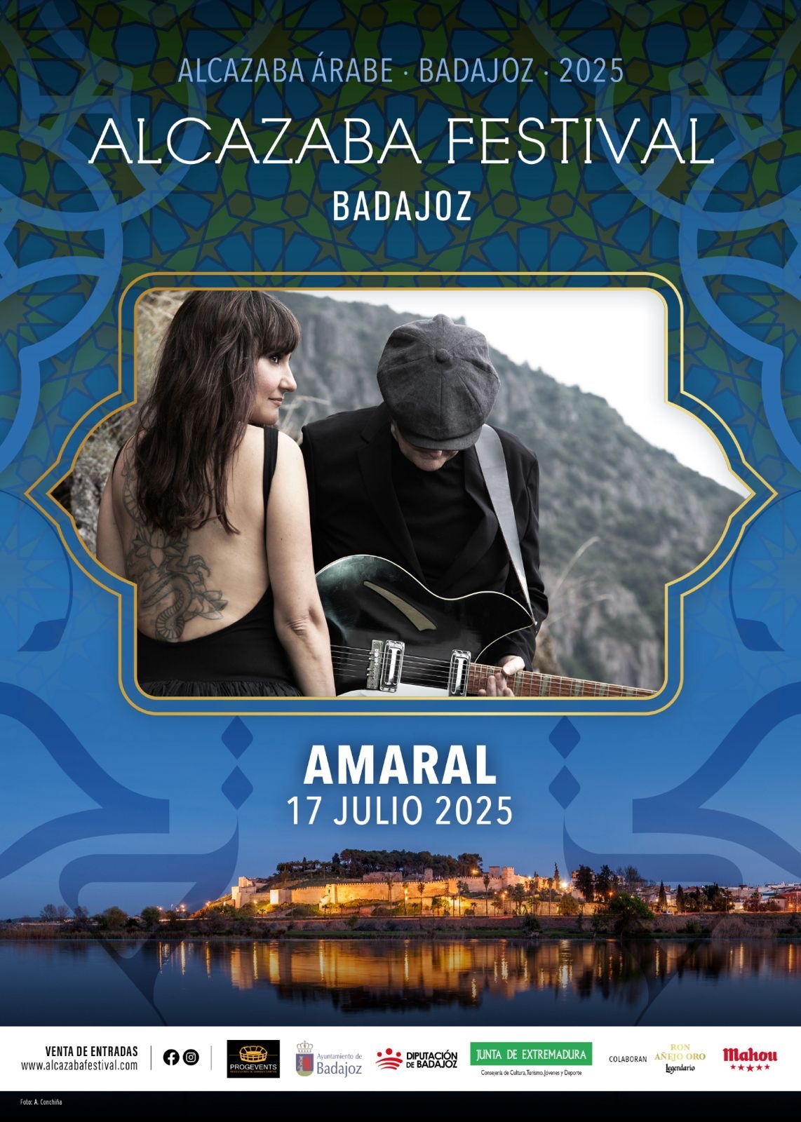 Amaral en Alcazaba Festival