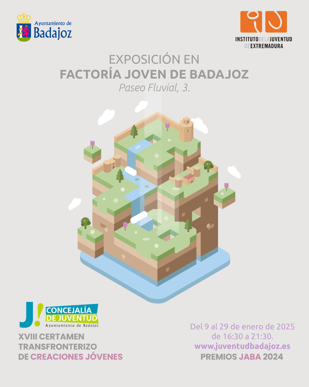 Exposicin JABA 2024 en Factora Joven de Badajoz